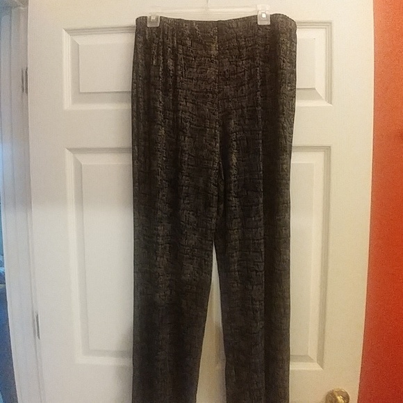 Coldwater Creek Christmas Pants Size 1X - Picture 1 of 4